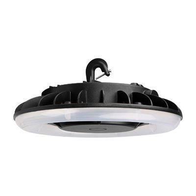 UL IP65 μαύροι 126 LM/W 277V φωτισμοί κόλπων UFO των οδηγήσεων πλήρεις