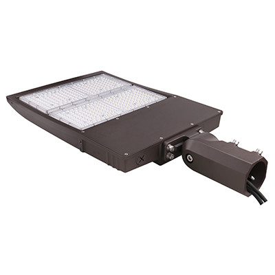 Καταλληλότερος 240W DLC βαθμός φω'των IP65 χώρων στάθμευσης των οδηγήσεων ολίσθησης